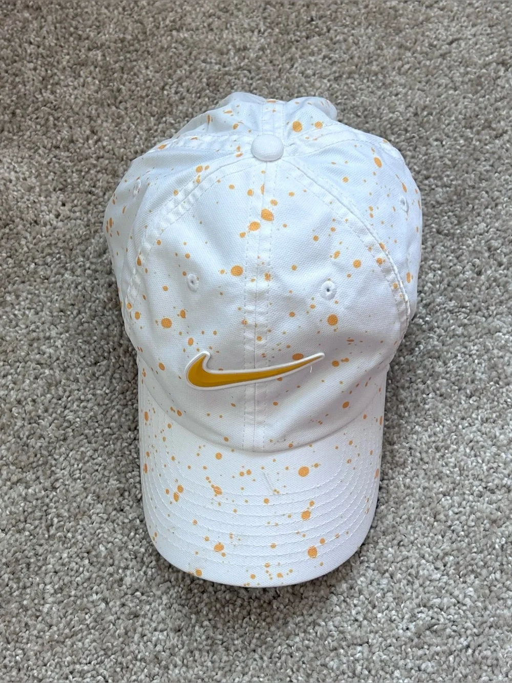 Nike Club Cap Dri-FIT Tennis Heritage Speckled Hat Size Medium/Large